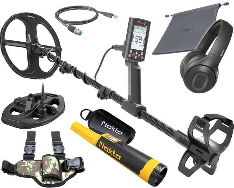 Nokta The Legend 2 Metalldetektor mit gratis AccuPOINT Pinpointer