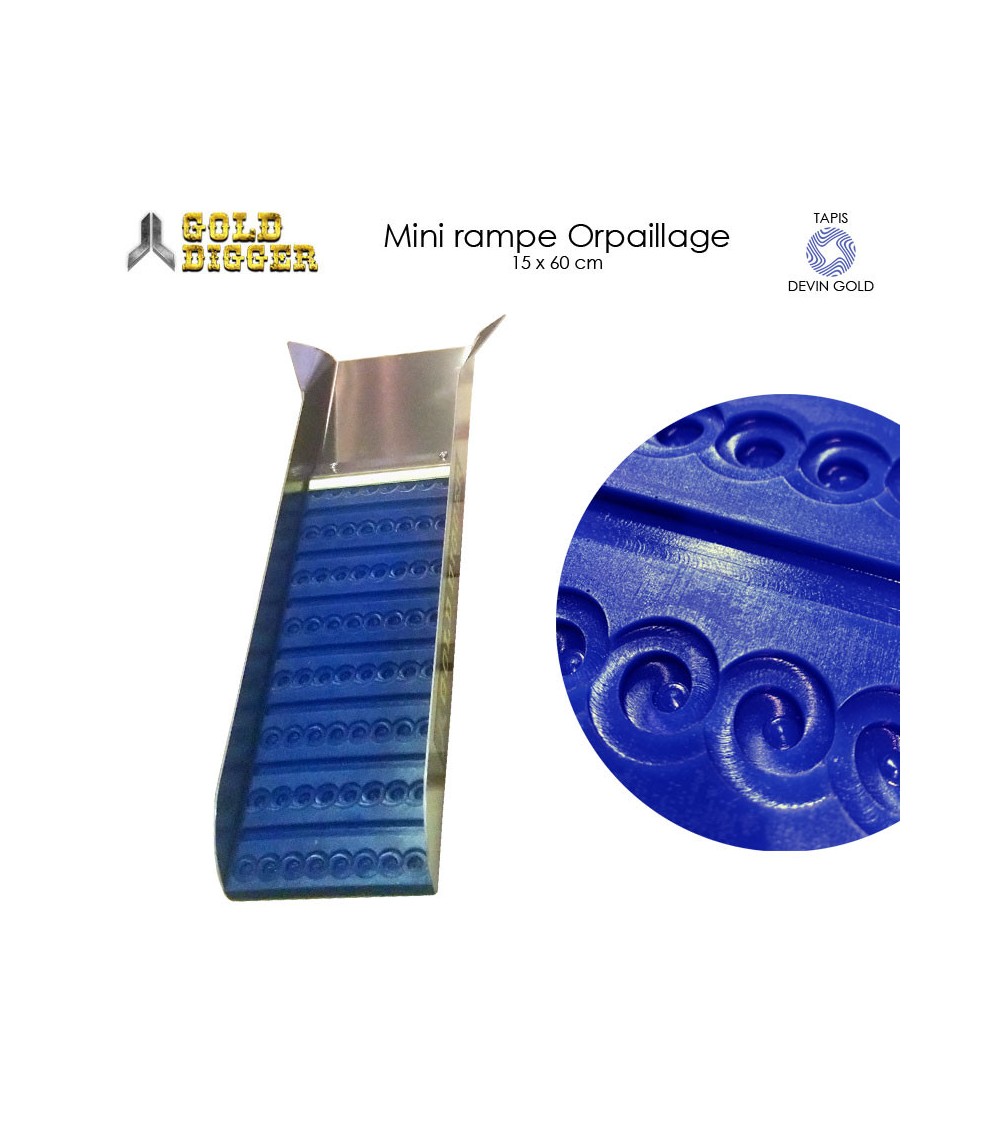 MINI SLUICE DEVIN GOLD - Blau
