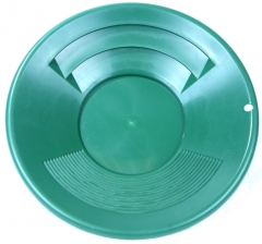 Goldwaschpfanne SE Gold Pan 10" - 25 cm grün Kunststoff