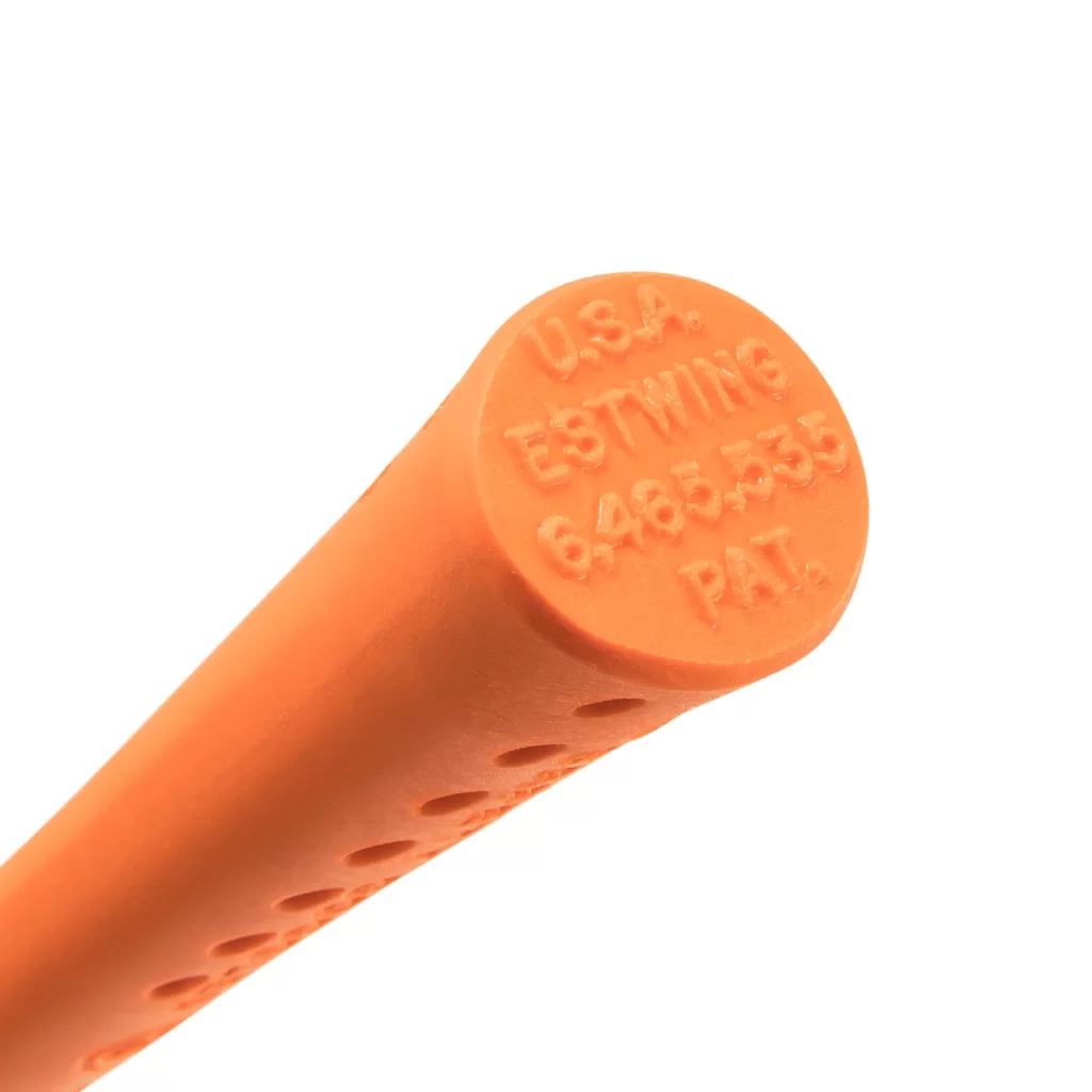 Estwing Geologenhammer / Pickhammer mit orangem Vinylgriff EO-14P