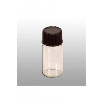 Glas Fläschchen klar 29mm