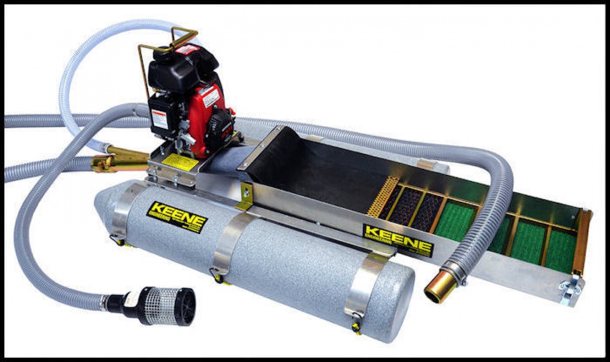 KEENE 2'' Backpack Dredge with Power Jet - 2004PJF