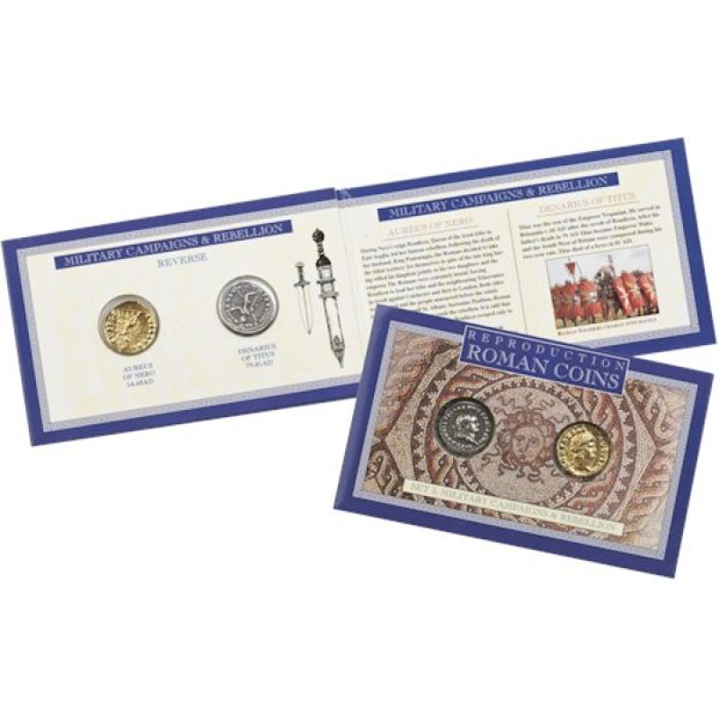 Römisches Münzset III - Rebellion in Britannien