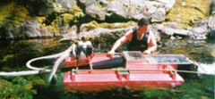 PROLINE 4 Inch Dredge / Honda 6,5 PS Motor / HP400 Pumpe / T-80 Kompressor