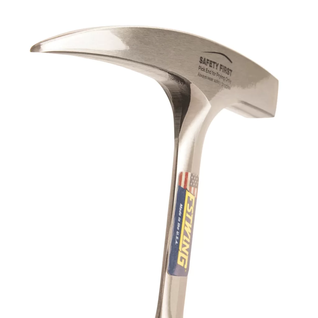 Estwing Geologenhammer / Pickhammer mit orangem Vinylgriff EO-22P